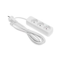 Удлинитель 3х3м без заземл. STANDARD 2х1кв.мм бел. Rexant 13-4007 ТехноИмпульс