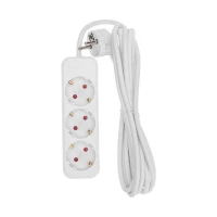 Удлинитель 3х3м с заземл. STANDARD 3х1кв.мм бел. Rexant 13-4010 ТехноИмпульс