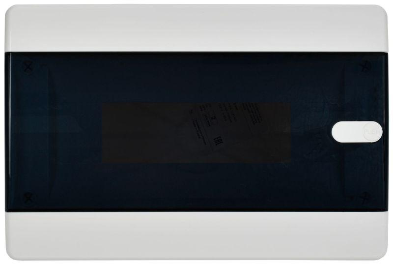Корпус ЩРВ-П-12 UNION Compact IP41 черн. прозр. дверь пластик. IEK UIC-KP12-V-12-41-K01 ТехноИмпульс