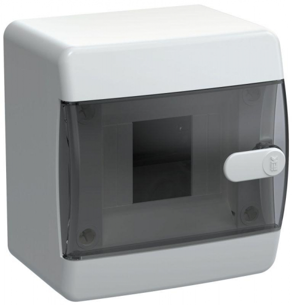 Корпус ЩРН-П-4 UNION Compact IP41 черн. прозр. дверь пластик. IEK UIC-KP12-N-04-41-K01 ТехноИмпульс