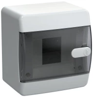 Корпус ЩРН-П-4 UNION Compact IP41 черн. прозр. дверь пластик. IEK UIC-KP12-N-04-41-K01 ТехноИмпульс