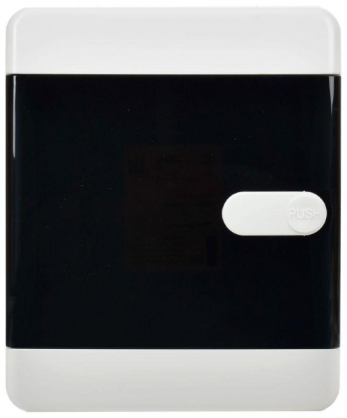 Корпус ЩРН-П-4 UNION Compact IP41 черн. прозр. дверь пластик. IEK UIC-KP12-N-04-41-K01 ТехноИмпульс