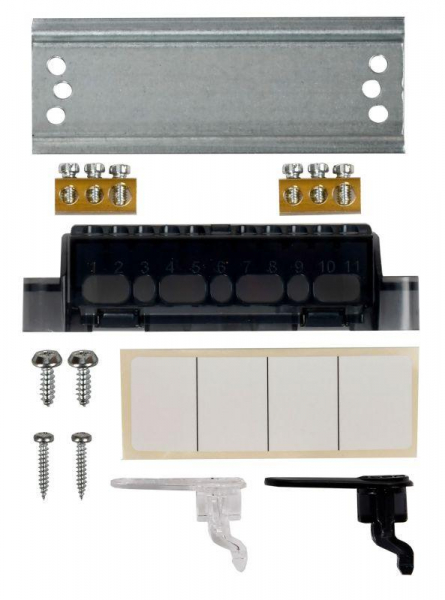 Корпус ЩРН-П-4 UNION Compact IP41 черн. прозр. дверь пластик. IEK UIC-KP12-N-04-41-K01 ТехноИмпульс