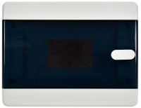 Корпус ЩРН-П-8 UNION Compact IP41 черн. прозр. дверь пластик. IEK UIC-KP12-N-08-41-K01 ТехноИмпульс