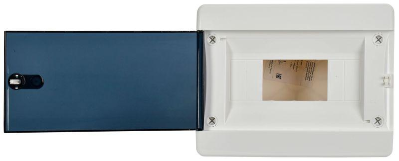 Корпус ЩРН-П-8 UNION Compact IP41 черн. прозр. дверь пластик. IEK UIC-KP12-N-08-41-K01 ТехноИмпульс