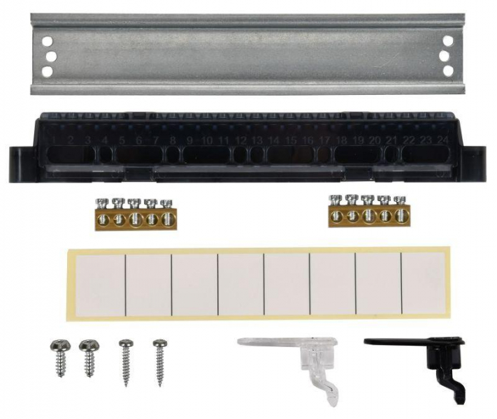 Корпус ЩРН-П-8 UNION Compact IP41 черн. прозр. дверь пластик. IEK UIC-KP12-N-08-41-K01 ТехноИмпульс