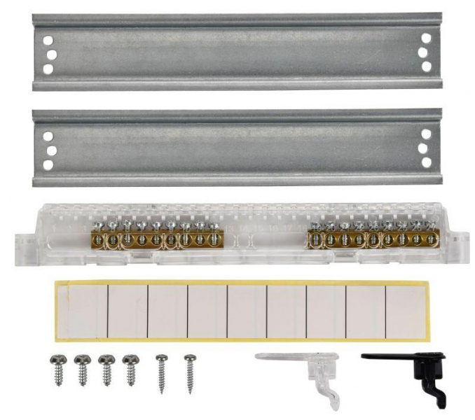 Корпус ЩРН-П-18 UNION Compact IP41 бел. дверь пластик. IEK UIC-KP13-N-18-41-K01 ТехноИмпульс