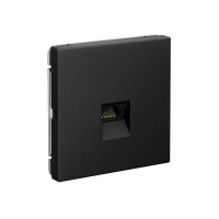 Розетка компьютерная ArtGallery RJ45 кат.5E механизм карбон SE GAL001083 ТехноИмпульс