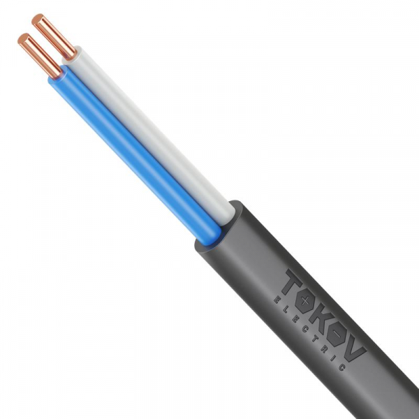 Кабель TOKOV ELECTRIC ВВГ-Пнг(А)-LSLTx 2х1.5 ОК (N) 0.66кВ (м) УТ000030885 ТехноИмпульс
