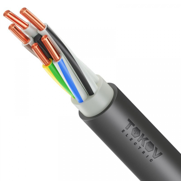 Кабель TOKOV ELECTRIC ППГнг(А)-HF 5х16 ОК (N PE) 1кВ (м) ТХМ00416254 ТехноИмпульс
