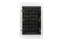 Корпус встраиваемый City9 Box IT 3 ряда 36мод. 2 розетки с прозр. дверцей SE EZ9E312S2FIT ТехноИмпульс