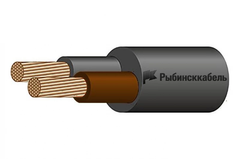 Кабель КГ-ХЛ 2х1 380/660-3 (м) Рыбинсккабель 721128 ТехноИмпульс