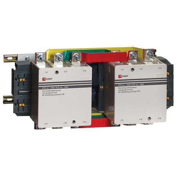 Контактор реверсивный КТЭ 400А кат. 230В AC 2НО EKF ctr-b-r-400 ТехноИмпульс