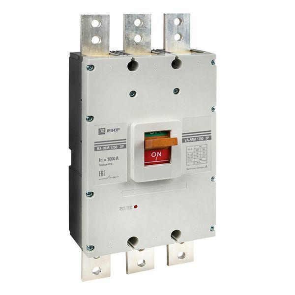 Выключатель автоматический 3п 1250/1000А 35кА ВА-99М PROxima EKF mccb99-1250-1000m ТехноИмпульс