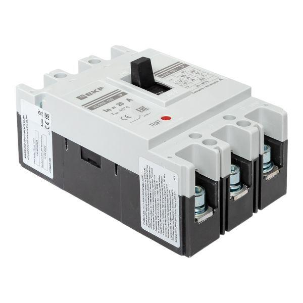 Выключатель автоматический 3п 100/20А 35кА ВА-99М PROxima EKF mccb99-100-20m ТехноИмпульс