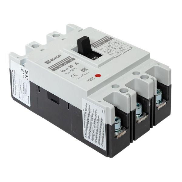 Выключатель автоматический 3п 100/25А 35кА ВА-99М PROxima EKF mccb99-100-25m ТехноИмпульс