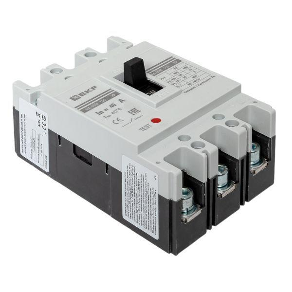 Выключатель автоматический 3п 100/40А 35кА ВА-99М PROxima EKF mccb99-100-40m ТехноИмпульс