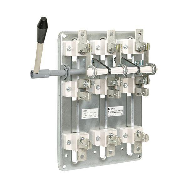 Разъединитель-предохранитель РПБ-2 250А левый привод без ППН Basic EKF rpb-r-250l ТехноИмпульс