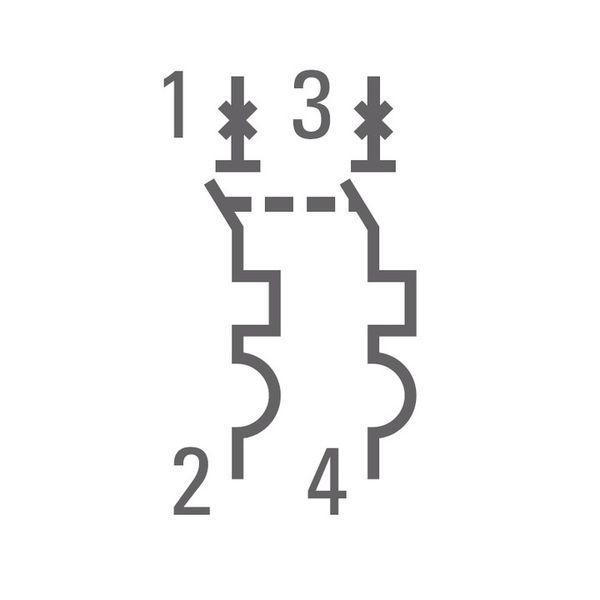 Выключатель автоматический модульный 2п C 1А 4.5кА ВА 47-63 PROxima EKF mcb4763-2-01C-pro ТехноИмпульс