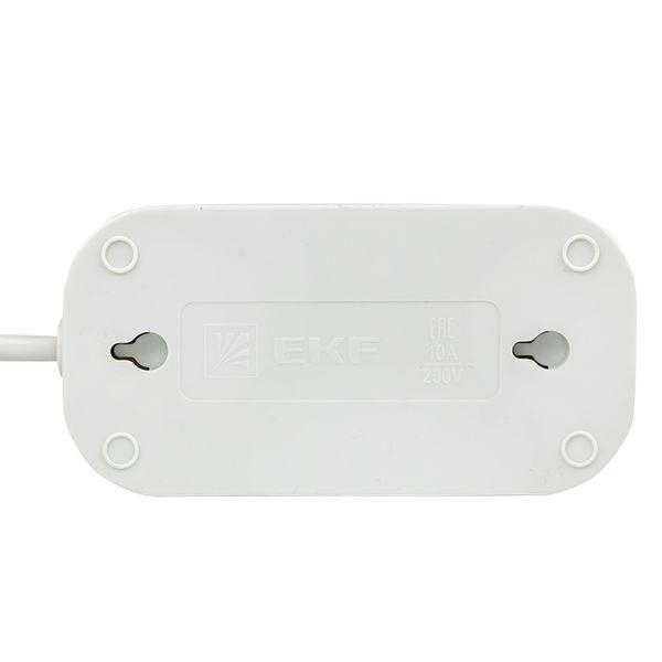 Удлинитель 2х3м без заземл. 10А IP20 Эксперт 2.2кВт ПВС 2х0.75 PROxima EKF UBA10-275-2-03 ТехноИмпульс
