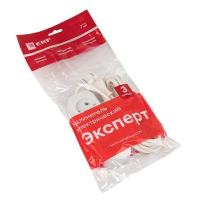 Удлинитель 3х3м без заземл. 10А IP20 Эксперт 2.2кВт ПВС 2х0.75 PROxima EKF UBA10-275-3-03 ТехноИмпульс