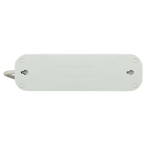 Удлинитель 4х2м без заземл. 10А IP20 Эксперт 2.2кВт ПВС 2х0.75 PROxima EKF UBA10-275-4-02 ТехноИмпульс