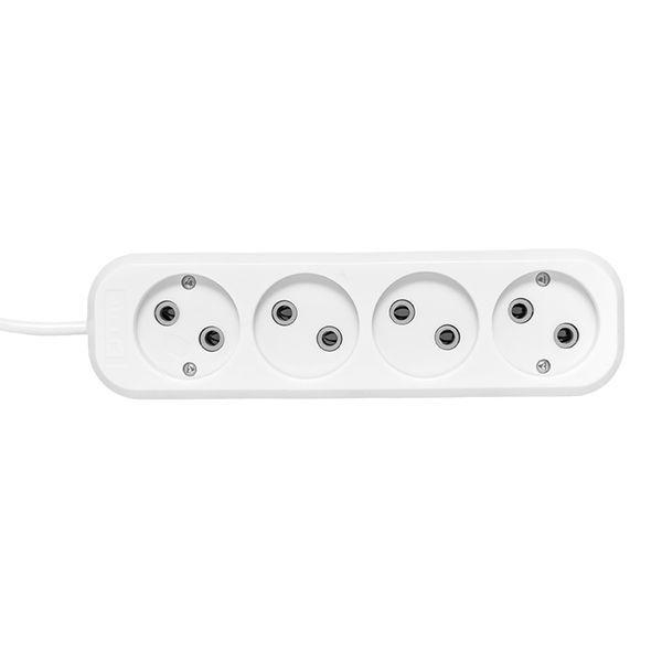 Удлинитель 4х5м без заземл. 10А IP20 Эксперт 2.2кВт ПВС 2х0.75 PROxima EKF UBA10-275-4-05 ТехноИмпульс