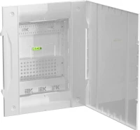 Корпус мультимедиа встраиваемый 470х410мм Krepta 5 пластик. IEK KR5-KP23-V-41 ТехноИмпульс