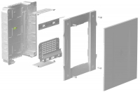 Корпус мультимедиа встраиваемый 470х410мм Krepta 5 пластик. IEK KR5-KP23-V-41 ТехноИмпульс