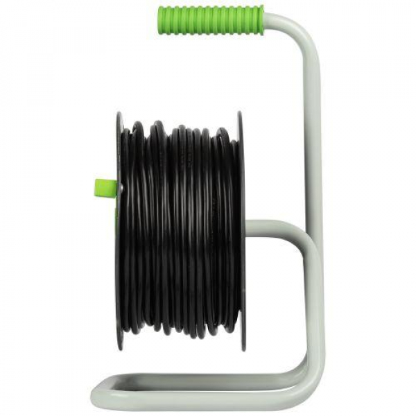 Удлинитель на пластик. катушке 4х50м без заземл. KAT-2x1.5-50m Greenline ПВС 2х1.5 Эра Б0065097 ТехноИмпульс