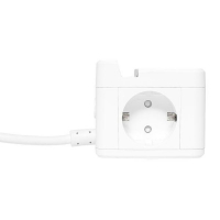 Удлинитель "Куб" 2х1.3м USB + 2Type C с быстрой зарядкой подставкой под телефон и ночником 1кв.мм EKF UBA-CUB-2-FC ТехноИмпульс