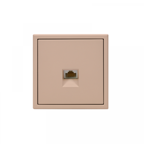 Розетка компьютерная ArtGallery RJ45 кат.5E механизм песочн. SE GAL001283 ТехноИмпульс