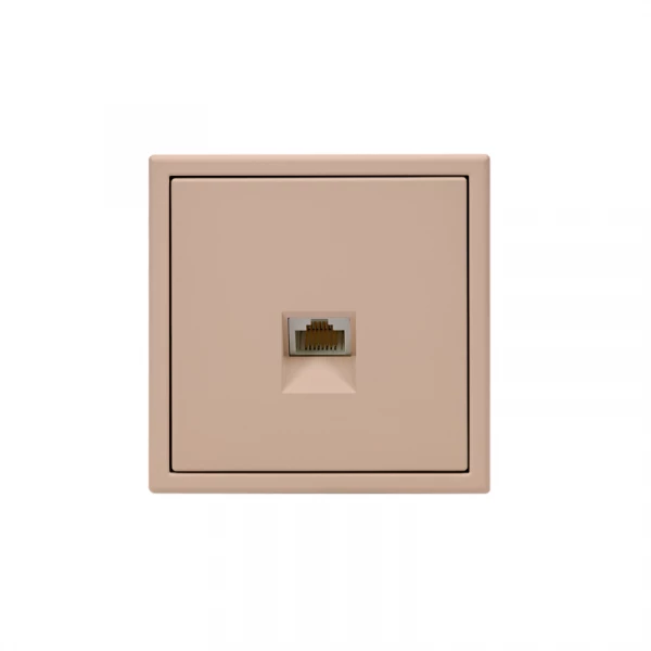 Розетка компьютерная ArtGallery RJ45 кат.5E механизм песочн. SE GAL001283 ТехноИмпульс