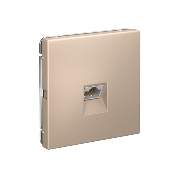 Розетка компьютерная ArtGallery RJ45 кат.5E механизм песочн. SE GAL001283 ТехноИмпульс