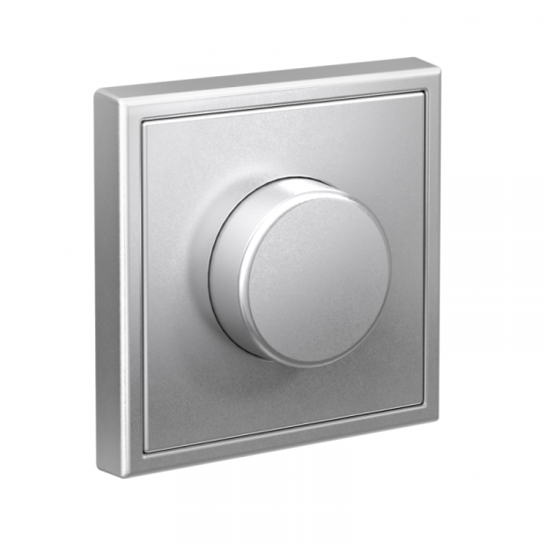 Светорегулятор поворотно-нажимной (диммер) ArtGallery LED RC 400Вт механизм алюм. SE GAL000323 ТехноИмпульс