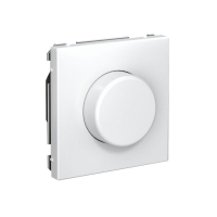 Светорегулятор поворотно-нажимной (диммер) ArtGallery LED RC 400Вт механизм бел. SE GAL000123 ТехноИмпульс