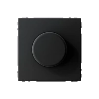 Светорегулятор поворотно-нажимной (диммер) ArtGallery LED RC 400Вт механизм карбон SE GAL001023 ТехноИмпульс