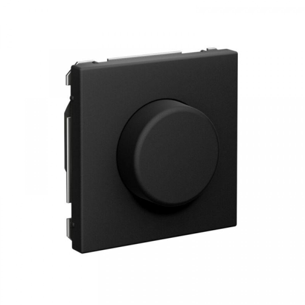 Светорегулятор поворотно-нажимной (диммер) ArtGallery LED RC 400Вт механизм карбон SE GAL001023 ТехноИмпульс