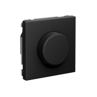 Светорегулятор поворотно-нажимной (диммер) ArtGallery LED RC 400Вт механизм карбон SE GAL001023 ТехноИмпульс