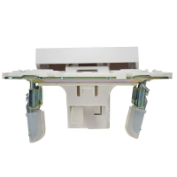 Выключатель 1-кл. SKANDY 10А SK-V01W арктич. бел. IEK SK-V10-0-10-K01 ТехноИмпульс