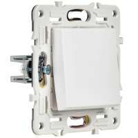 Выключатель 1-кл. SKANDY 10А SK-V01W арктич. бел. IEK SK-V10-0-10-K01 ТехноИмпульс