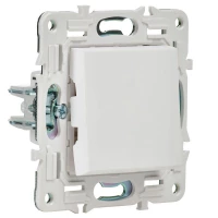 Выключатель проходной 1-кл. SKANDY 10А SK-V02W арктич. бел. IEK SK-V12-0-10-K01 ТехноИмпульс