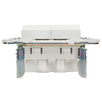 Выключатель 2-кл. SKANDY 10А SK-V04W арктич. бел. IEK SK-V20-0-10-K01 ТехноИмпульс