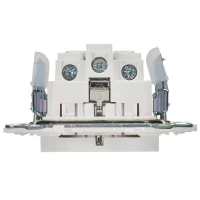 Розетка SKANDY 16А с заземл. без защ. шторок SK-R05W арктич. бел. IEK SK-R11-16-K01 ТехноИмпульс