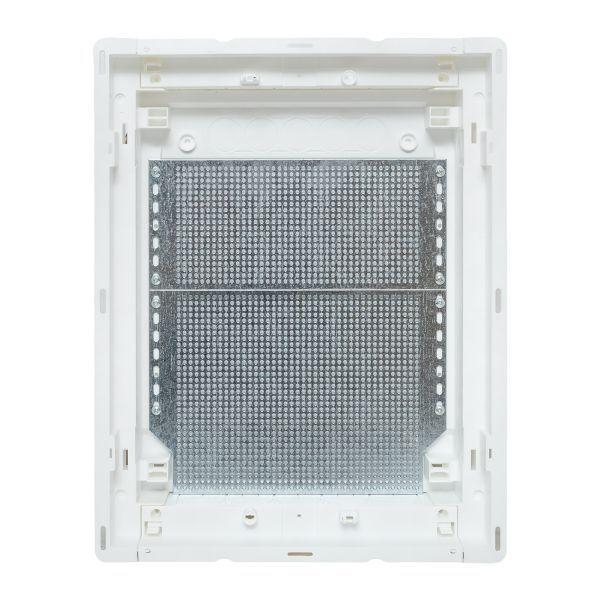 Щит слаботочный встраив. Nova 2 габарит IP41 с метал. перфорированной дверью EKF nv-mb-pmd-2 ТехноИмпульс