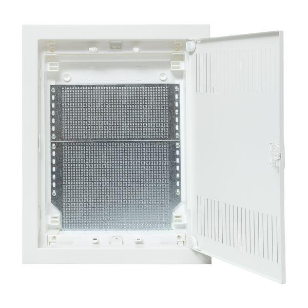 Щит слаботочный встраив. Nova 2 габарит IP41 с метал. перфорированной дверью EKF nv-mb-pmd-2 ТехноИмпульс