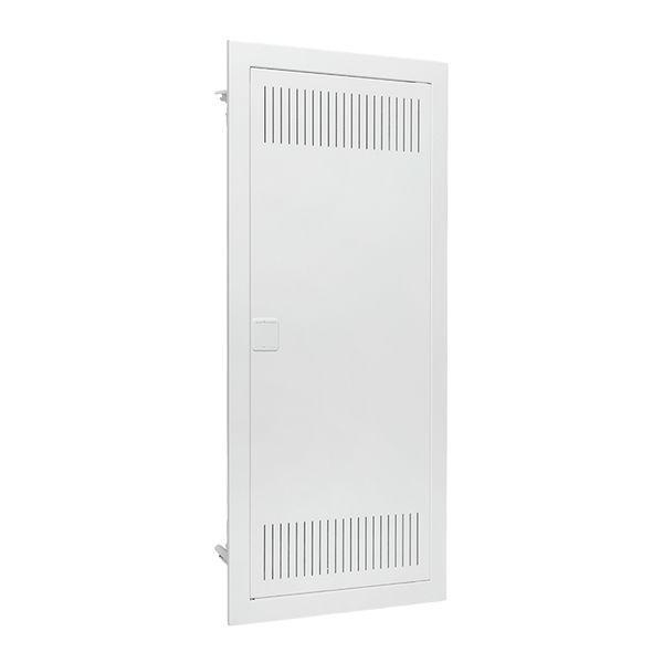 Щит слаботочный встраив. Nova 4 габарит IP41 с метал. перфорированной дверью EKF nv-mb-pmd-4 ТехноИмпульс