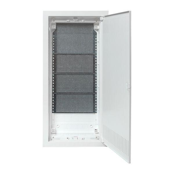 Щит слаботочный встраив. Nova 4 габарит IP41 с метал. перфорированной дверью EKF nv-mb-pmd-4 ТехноИмпульс