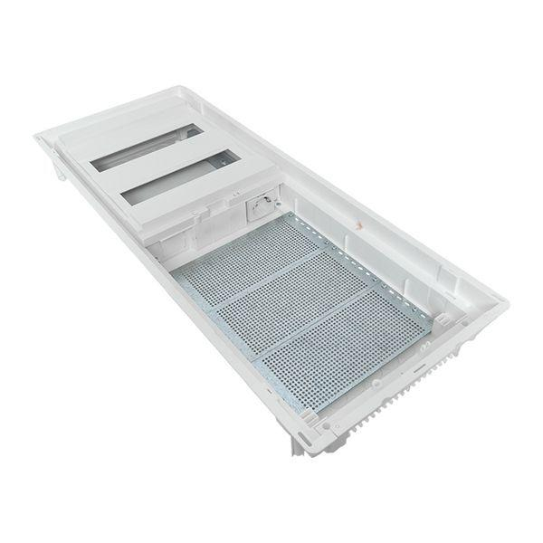 Щит комбинированный встраив. Nova 2 DIN-рейки + 3 монтаж. платы 5 габарит IP41 с метал. перфорированной дверью EKF nv-cb-pmd-2+3 ТехноИмпульс