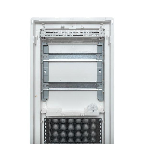 Щит комбинированный встраив. Nova 2 DIN-рейки + 3 монтаж. платы 5 габарит IP41 с метал. перфорированной дверью EKF nv-cb-pmd-2+3 ТехноИмпульс